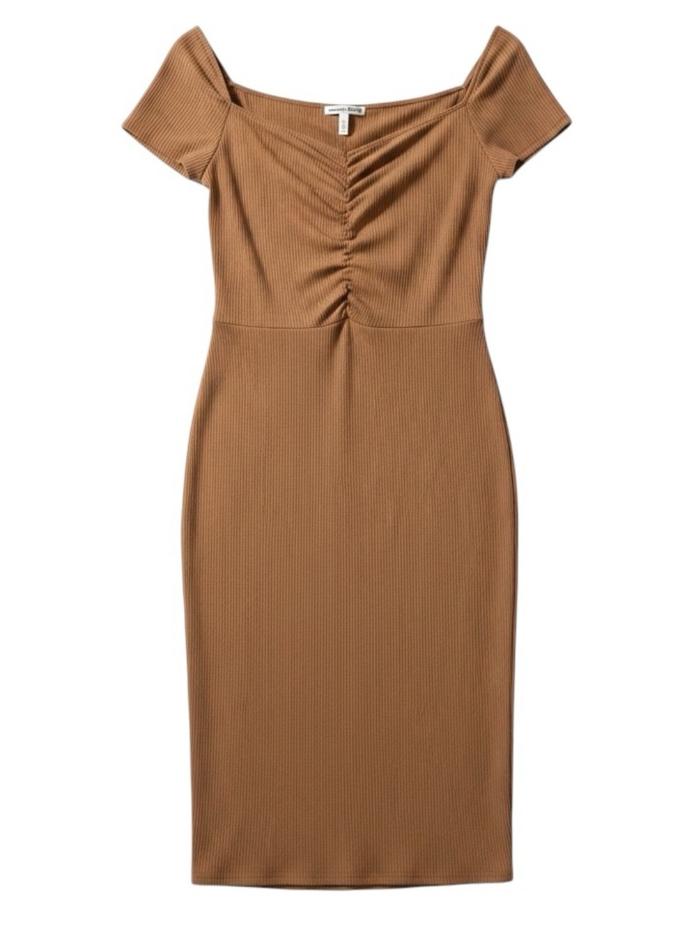 Reformation Bleeker Dress in Butterscotch Size XL